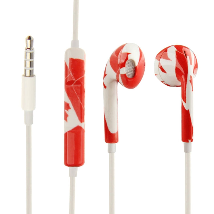 EarPods Wire-controlled Earphone, Random Color & Pattern Delivery - In Ear Wired Earphone by buy2fix | Online Shopping UK | buy2fix