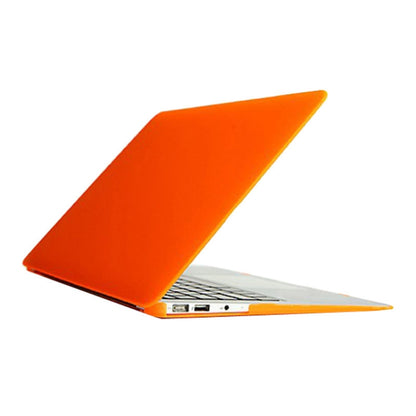 For MacBook Air 13.3 inch A1466 2012-2017 / A1369 2010-2012 Laptop Frosted Hard Plastic Protective Case(Orange) - MacBook Air Cases by buy2fix | Online Shopping UK | buy2fix