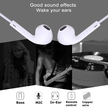 M25 USB-C / Type-C Interface Stereo Dynamic Bass Earphone with Mic(White) - Type-C Earphone by buy2fix | Online Shopping UK | buy2fix