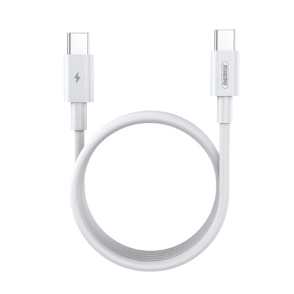 REMAX Marlik Series RC-175c PD 100W USB-C / Type-C to USB-C / Type-C Interface Fast Charging Data Cable, Cable Length: 1m (White) - USB-C & Type-C Cable by REMAX | Online Shopping UK | buy2fix