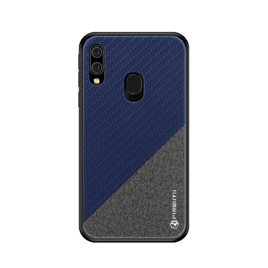 PINWUYO Honors Series Shockproof PC + TPU Protective Case for Galaxy A20 / A30 (Blue) - Galaxy Phone Cases by PINWUYO | Online Shopping UK | buy2fix
