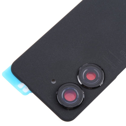 For Asus Zenfone 9 AI2202 Original Battery Back Cover with Camera Lens Cover(Black) - Back Cover by buy2fix | Online Shopping UK | buy2fix