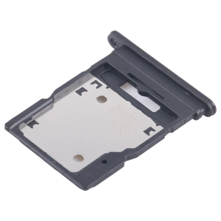 For Xiaomi Redmi 13 4G Original SIM Card Tray + SIM / Micro SD Card Tray (Black) - Card Tray by buy2fix | Online Shopping UK | buy2fix