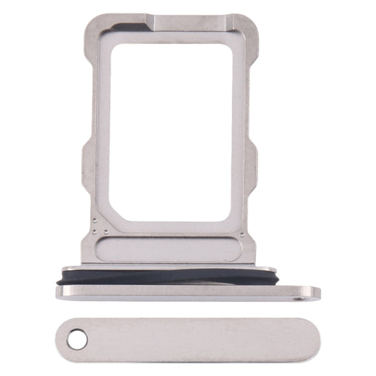 For iPhone 16 Pro SIM Card Tray (Titanium Color) -  by buy2fix | Online Shopping UK | buy2fix