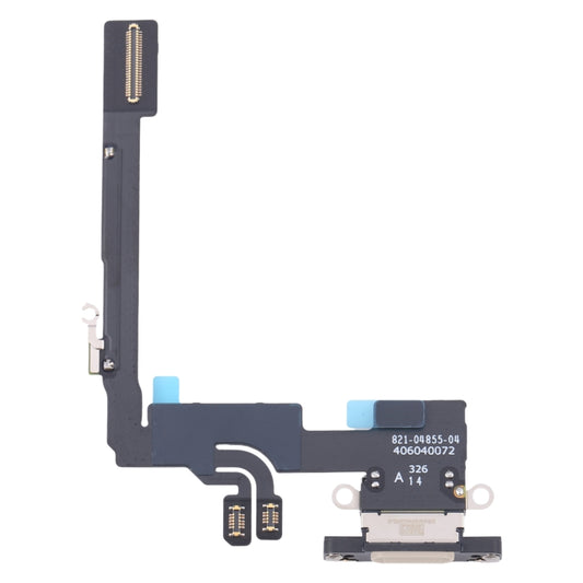 For iPhone 16 Pro Original Charging Port Flex Cable (Titanium Color) -  by buy2fix | Online Shopping UK | buy2fix