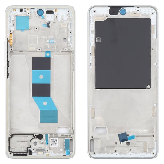 For Xiaomi Redmi Note 14 5G Original Middle Frame Bezel Plate (Silver) - Frame Bezel Plate by buy2fix | Online Shopping UK | buy2fix