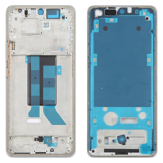 For Xiaomi Redmi Note 14 Pro 5G  Original Middle Frame Bezel Plate (Silver) - Frame Bezel Plate by buy2fix | Online Shopping UK | buy2fix