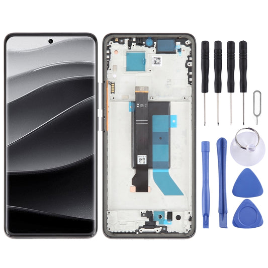 For Xiaomi Redmi Note 14 Pro 5G Original LCD Screen Digitizer Full Assembly with Frame (Black) - LCD Screen by buy2fix | Online Shopping UK | buy2fix