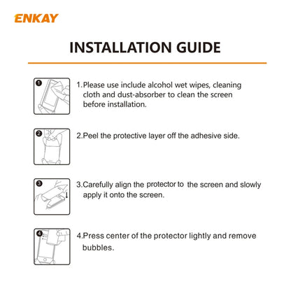 For Garmin Instinct Tactical ENKAY Hat-Prince 0.2mm 9H 2.15D Curved Edge Tempered Glass Screen Protector  Watch Film - Screen Protector by ENKAY | Online Shopping UK | buy2fix