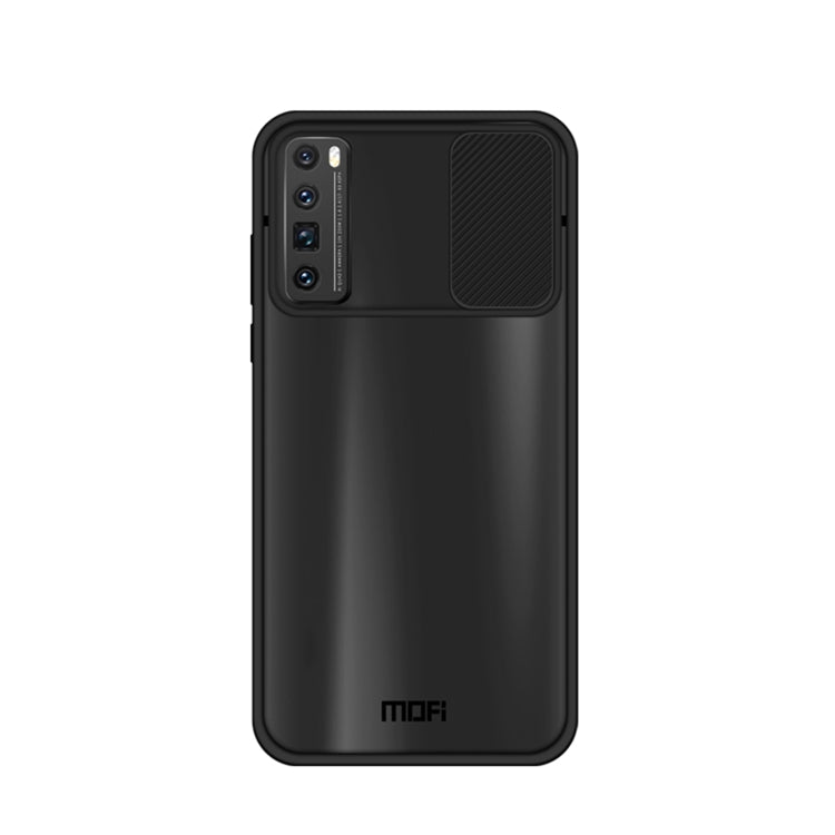 For Huawei nova 7 Pro MOFI Xing Dun Series PC + TPU Anti-peep Waterproof And Anti-drop All-inclusive Protective Shell, Translucent Frosted(Black) - Huawei Cases by MOFI | Online Shopping UK | buy2fix