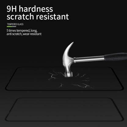 For Xiaomi Redmi Note9 5G MOFI 9H 2.5D Full Screen Tempered Glass Film(Black) -  by MOFI | Online Shopping UK | buy2fix