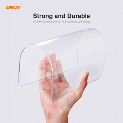 ENKAY 3 in 1 Crystal Laptop Protective Case + US Version TPU Keyboard Film + Anti-dust Plugs Set for MacBook Pro 15.4 inch A1707 & A1990 (with Touch Bar)(Transparent) - MacBook Pro Cases by ENKAY | Online Shopping UK | buy2fix