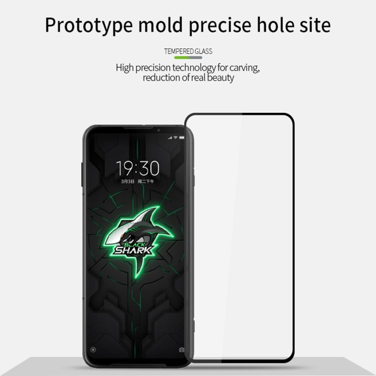 For Xiaomi Black Shark 4 / 4 Pro MOFI 9H 2.5D Full Screen Tempered Glass Film(Black) -  by MOFI | Online Shopping UK | buy2fix