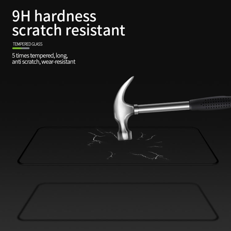 For Xiaomi Mi 11 Lite MOFI 9H 3D Explosion-proof Curved Screen Tempered Glass Film(Black) -  by MOFI | Online Shopping UK | buy2fix