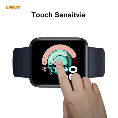 For Redmi Watch 2 PCS ENKAY Hat-Prince 3D Full Screen Soft PC Edge + PMMA HD Screen Protector Film - Screen Protector by ENKAY | Online Shopping UK | buy2fix