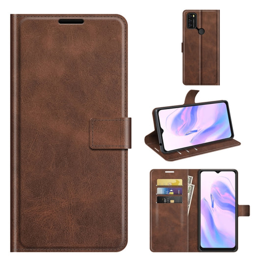 For Blackview A70 Retro Calf Pattern Buckle Horizontal Flip Leather Case with Holder & Card Slots & Wallet(Dark Brown) - More Brand by buy2fix | Online Shopping UK | buy2fix