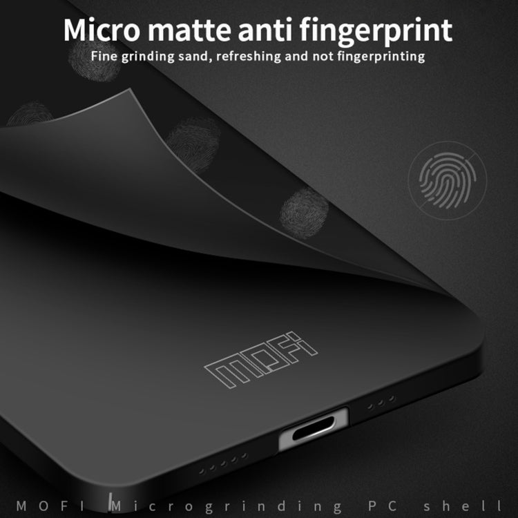 For iPhone 13 MOFI Frosted PC Ultra-thin Hard Case(Black) - iPhone 13 Cases by MOFI | Online Shopping UK | buy2fix