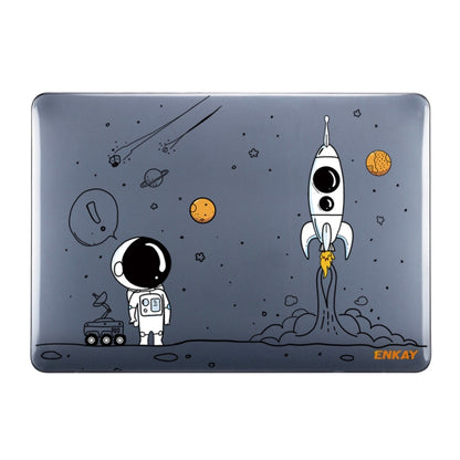 ENKAY Spaceman Pattern Laotop Protective Crystal Case for MacBook Pro 15.4 inch A1707 / A1990(Spaceman No.1) - MacBook Pro Cases by ENKAY | Online Shopping UK | buy2fix