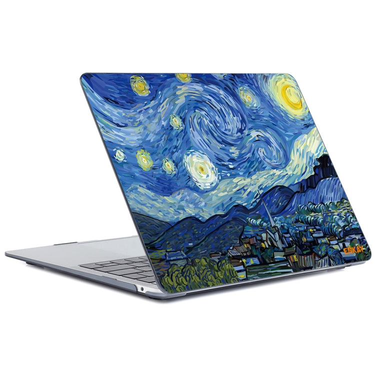 ENKAY Hat-Prince Natural Series Laotop Protective Crystal Case for MacBook Pro 15.4 inch A1707 / A1990(Starry Night) - MacBook Pro Cases by ENKAY | Online Shopping UK | buy2fix