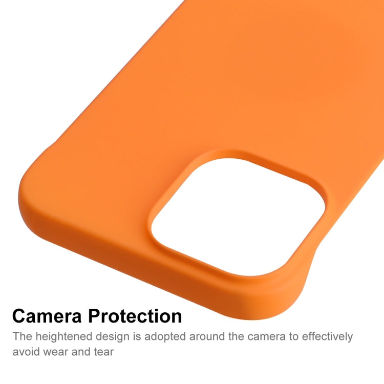 For iPhone 13 mini ENKAY Matte Frameless PC Phone Case (Orange) - iPhone 13 mini Cases by ENKAY | Online Shopping UK | buy2fix