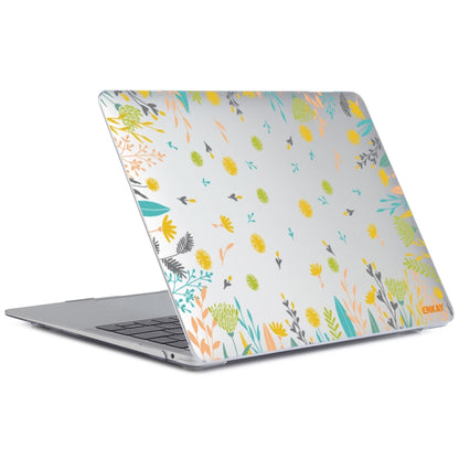 ENKAY Flower Series Pattern Laotop Protective Crystal Case For MacBook Pro 13.3 inch A2251 / A2289 / A2338 2020(Dandelion) - MacBook Pro Cases by ENKAY | Online Shopping UK | buy2fix