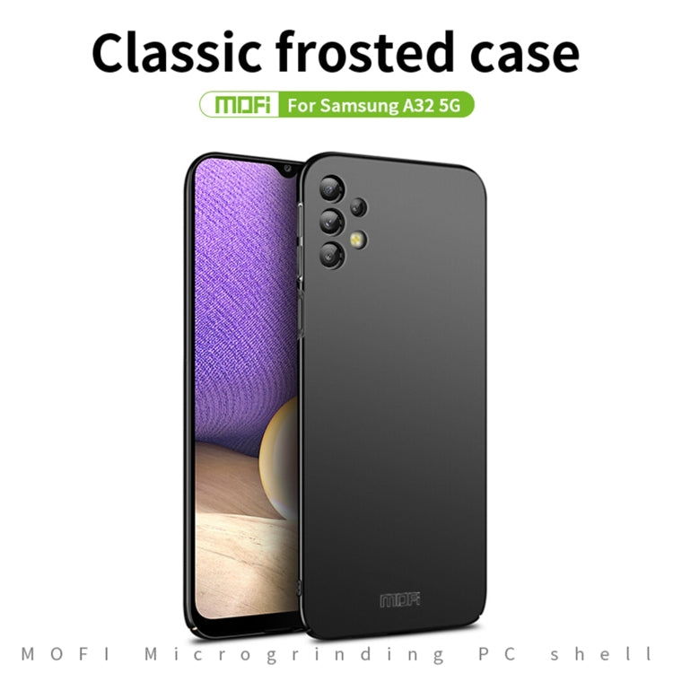 For Samsung Galaxy A32 5G MOFI Frosted PC Ultra-thin Hard Phone Case(Gold) - Galaxy Phone Cases by MOFI | Online Shopping UK | buy2fix