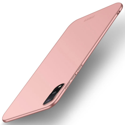 For Samsung Galaxy A02 / M02 MOFI Frosted PC Ultra-thin Hard Phone Case(Rose gold) - Galaxy Phone Cases by MOFI | Online Shopping UK | buy2fix