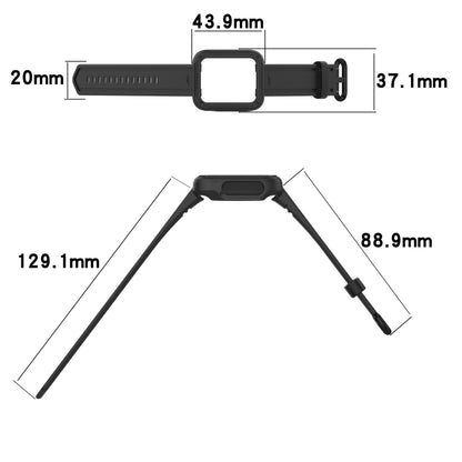 For Xiaomi Redmi Watch 2 Lite Silicone Solid Color Watch Band(Dark Green) - Watch Bands by buy2fix | Online Shopping UK | buy2fix