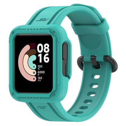 For Xiaomi Mi Watch 2 Lite Silicone Solid Color Watch Band(Water Duck) - Watch Bands by buy2fix | Online Shopping UK | buy2fix