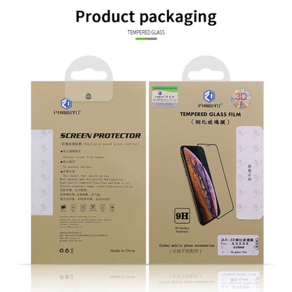 For Xiaomi 12S PINWUYO 9H 3D Hot Bending Tempered Glass Film(Black) - Others by PINWUYO | Online Shopping UK | buy2fix