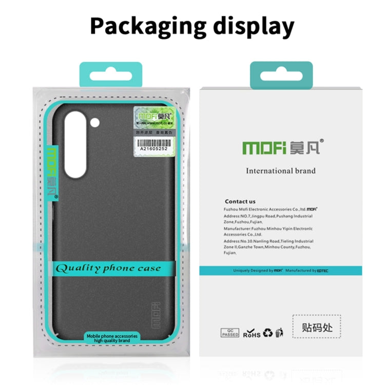 For Samsung Galaxy S23+ 5G MOFI Fandun Series Frosted Ultra-thin PC Hard Phone Case(Green) - Galaxy S23+ 5G Cases by MOFI | Online Shopping UK | buy2fix