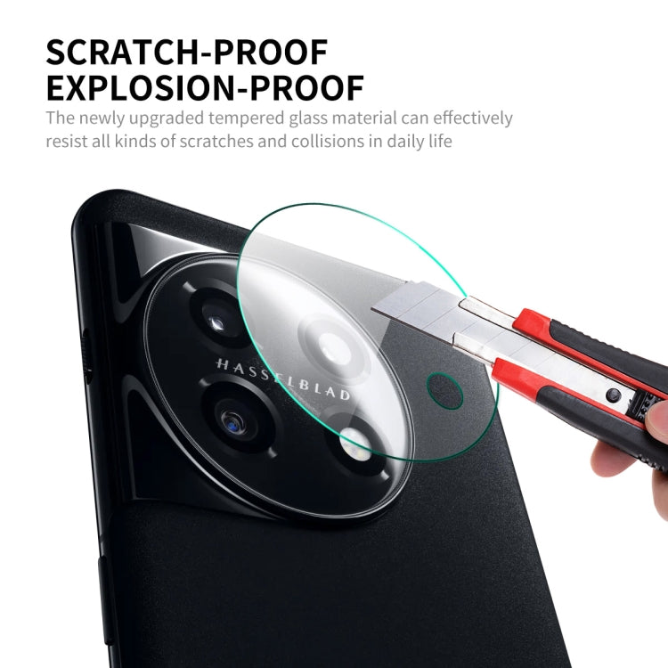 2pcs For OnePlus 11 ENKAY Hat-Prince 9H Rear Camera Lens Tempered Glass Film - OnePlus Tempered Glass by ENKAY | Online Shopping UK | buy2fix