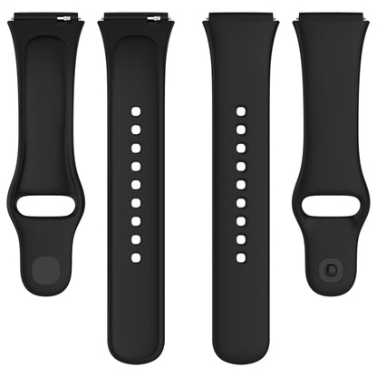 For Redmi Watch 3 Lite Sports Solid Color Silicone Replacement Watch Band(Green) - Watch Bands by buy2fix | Online Shopping UK | buy2fix