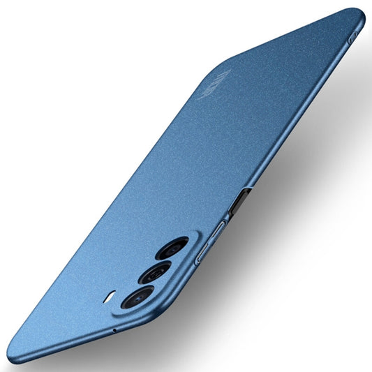 For Huawei Enjoy 50 / nova Y70 Plus MOFI Fandun Series Frosted PC Ultra-thin All-inclusive Phone Case(Blue) - Huawei Cases by MOFI | Online Shopping UK | buy2fix