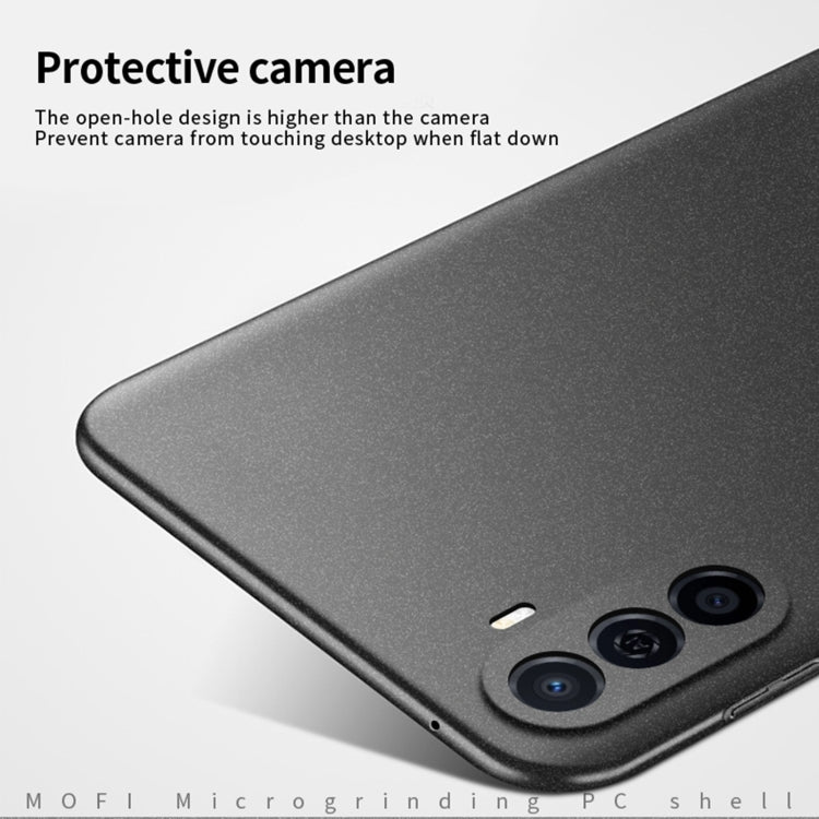 For Huawei Enjoy 50 / nova Y70 Plus MOFI Fandun Series Frosted PC Ultra-thin All-inclusive Phone Case(Gray) - Huawei Cases by MOFI | Online Shopping UK | buy2fix