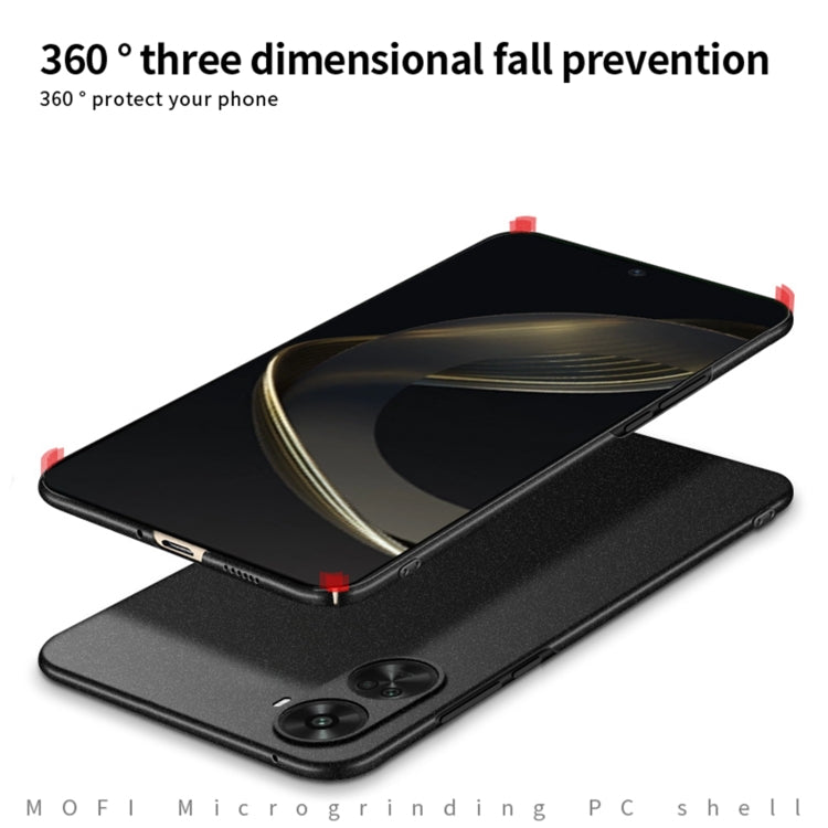 For Huawei Nova 11 SE MOFI Fandun Series Frosted PC Ultra-thin All-inclusive Phone Case(Blue) - Huawei Cases by MOFI | Online Shopping UK | buy2fix