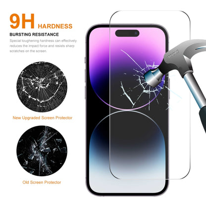 For iPhone 16 Pro 10pcs ENKAY 0.26mm 9H 2.5D High Aluminum-silicon Tempered Glass Film - iPhone 16 Pro Tempered Glass by ENKAY | Online Shopping UK | buy2fix