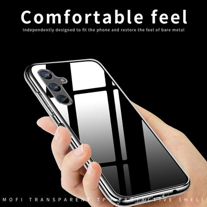 For Samsung Galaxy M34 5G MOFI Ming Series Ultra-thin TPU Phone Case(Transparent) - Galaxy Phone Cases by MOFI | Online Shopping UK | buy2fix