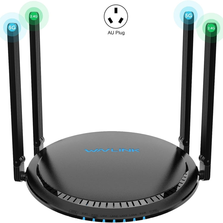 WAVLINK WN531MX3 Wider Coverage AX3000 WiFi 6 Wireless Routers Dual Band Wireless Repeater, Plug:AU Plug - Wireless Routers by buy2fix | Online Shopping UK | buy2fix