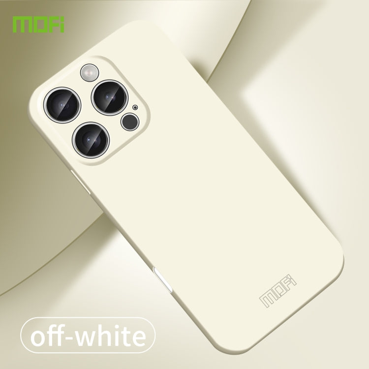 For iPhone 16 Pro MOFI Qin Series Skin Feel All-inclusive PC Phone Case(Beige) - iPhone 16 Pro Cases by MOFI | Online Shopping UK | buy2fix