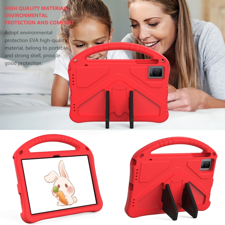 For Blackview Tab 11 WiFi 2023 / SE / 2021 EVA Shockproof Tablet Case with Holder(Red) - Others by buy2fix | Online Shopping UK | buy2fix
