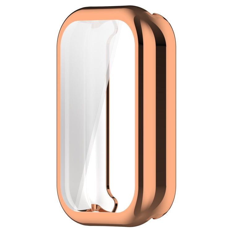 For Xiaomi Smart Band 8 Active Full Package TPU Electroplated Watch Protective Case(Rose Gold) - Watch Cases by buy2fix | Online Shopping UK | buy2fix