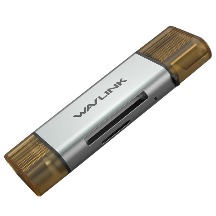 WAVLINK WL-CR3002 Multi-Function Mini Aluminum Alloy Shell Type-C+USB3.0 SD/TF Card Reader -  by buy2fix | Online Shopping UK | buy2fix