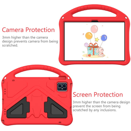 For Blackview Tab 80 10.1 2023 EVA Shockproof Tablet Case with Holder(Red) - Others by buy2fix | Online Shopping UK | buy2fix