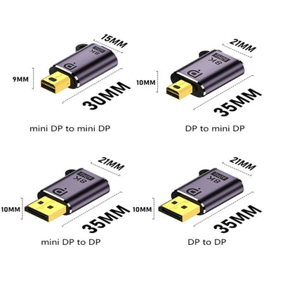 DP1.4 Male to Mini DP Female Adapter 8K 60Hz HD Video Transmission Expanding -  by buy2fix | Online Shopping UK | buy2fix