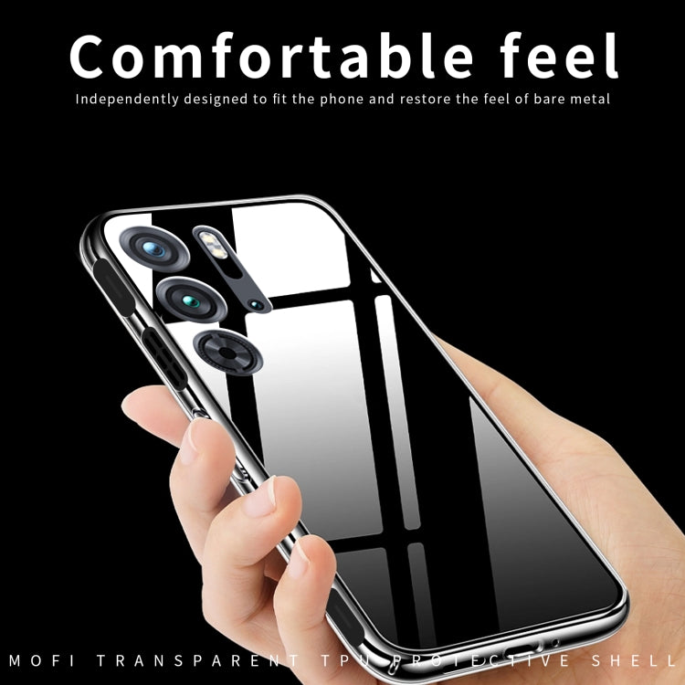 For Nubia Red Magic 9 Pro / 9 Pro+ MOFI Ming Series Transparent Ultra-thin TPU Phone Case(Transparent) - ZTE Cases by MOFI | Online Shopping UK | buy2fix