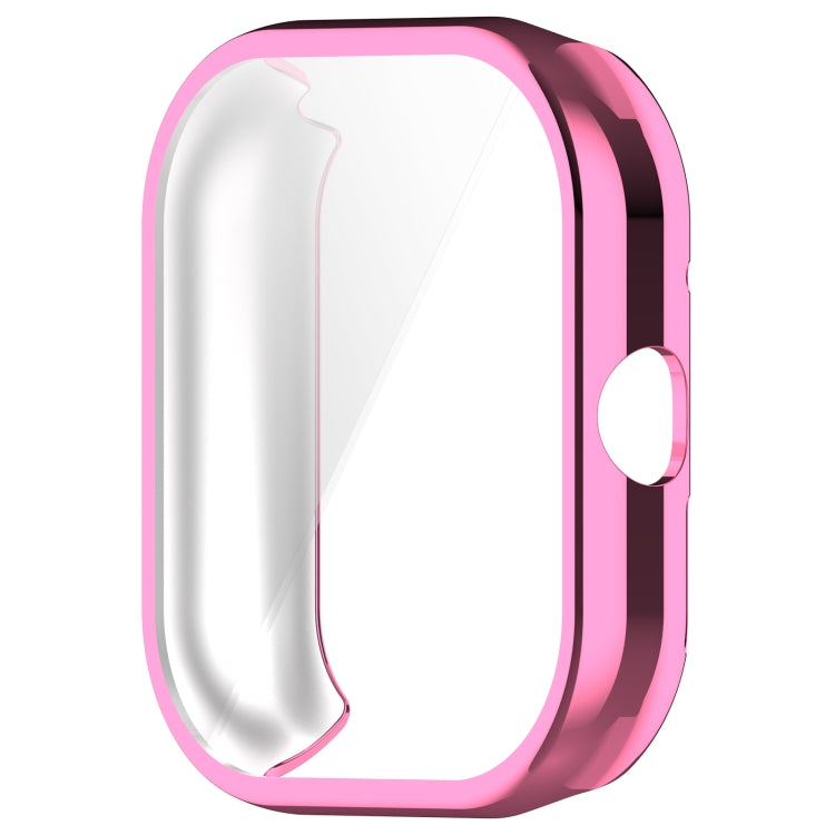 For Redmi Watch 4 Full Package TPU Electroplated Watch Protective Case(Pink) - Watch Cases by buy2fix | Online Shopping UK | buy2fix