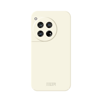 For OnePlus 12 MOFI Qin Series Skin Feel All-inclusive PC Phone Case(Beige) - OnePlus Cases by MOFI | Online Shopping UK | buy2fix