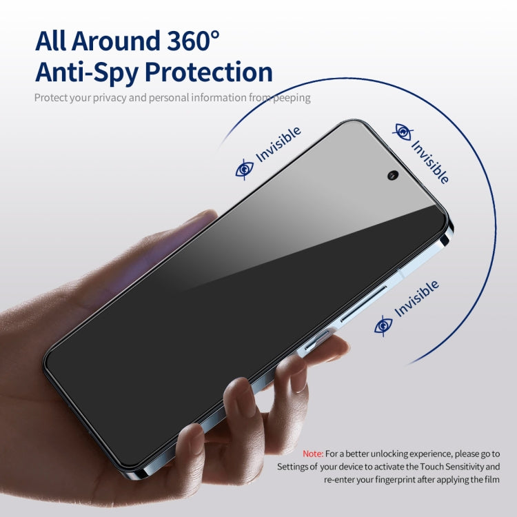 For Samsung Galaxy F54 5pcs ENKAY Hat-Prince 360 Degree Anti-peeping Privacy Full Screen Tempered Glass Film - Galaxy Tempered Glass by ENKAY | Online Shopping UK | buy2fix