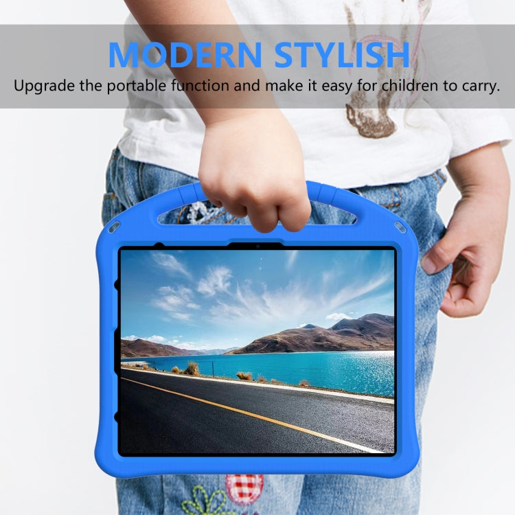 For iPad Air 13 2024 EVA Shockproof Tablet Case with Holder(Blue) - iPad Air 13 2024 Cases by buy2fix | Online Shopping UK | buy2fix